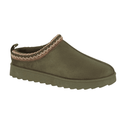 Emma Eskimo Women's Slip-On Mule - Olive