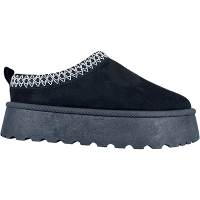 Emma Kimora Women's Slip On Platform Mule - Black