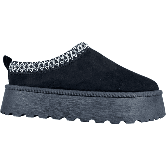 Emma Kimora Women's Slip On Platform Mule - Black