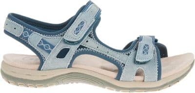 Free Spirit Frisco Women's Walking Sandal - Denim Suede