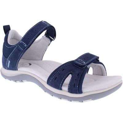 Free Spirit Savannah Touch Close Women's Sandals - Navy