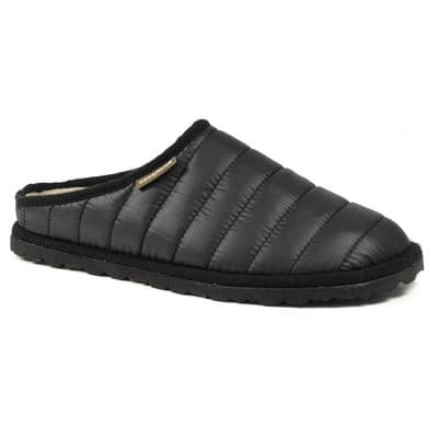 Goodyear Elway Men's Comfort Fit Mule Slippers - Black