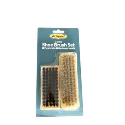 Grisport 2 Piece Shoe Brush Set