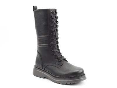 Heavenly Feet Avena2 Women's Mid Lace-Up Boot - Black