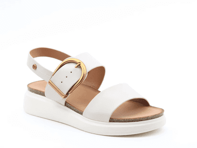 Heavenly Feet Bernie Women's Sandal - Stone