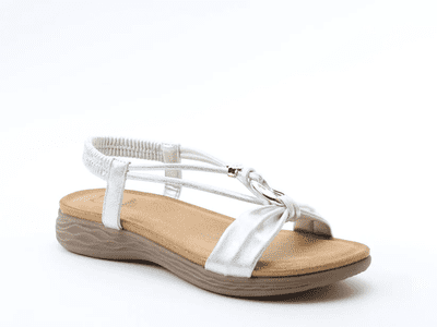 Heavenly Feet Chime Women's Sandal - Silver