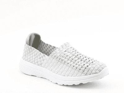 Heavenly Feet Cosmos3 Women's Woven Comfort Shoe - Grey