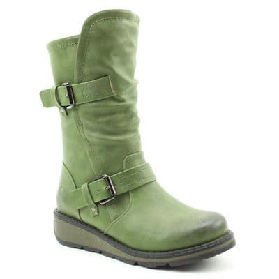 Heavenly Feet Hannah 2 Women's Mid Boots - Khaki