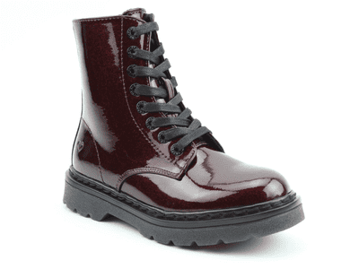 Heavenly Feet Justina2 Women's Boots - Burgundy Glitter