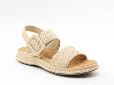 Heavenly Feet Monica Women's Sandal - Beige
