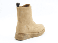 Heavenly Feet Rosana Women's Front-Zip Mid Boot - Sand