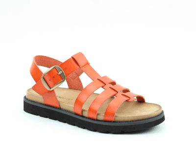 Heavenly Feet Saltwater Women's Sandal - Orange