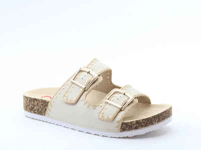 Heavenly Feet Sandy Women's Sandal - Beige