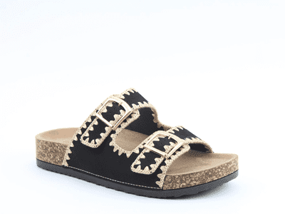 Heavenly Feet Sandy Women's Sandal - Black