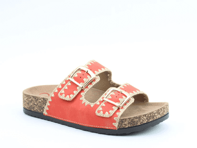 Heavenly Feet Sandy Women's Sandal - Orange