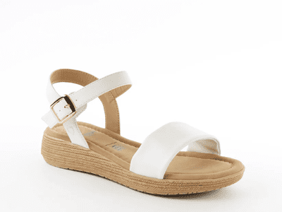Heavenly Feet Sara Women's Sandal - White