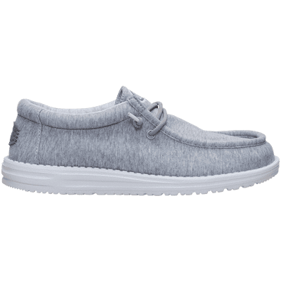Heydude Wally Stretch Jersey Men's Shoe - Grey