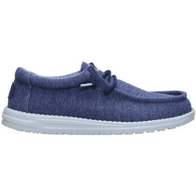 Heydude Wally Stretch Jersey Men's Shoe - Navy