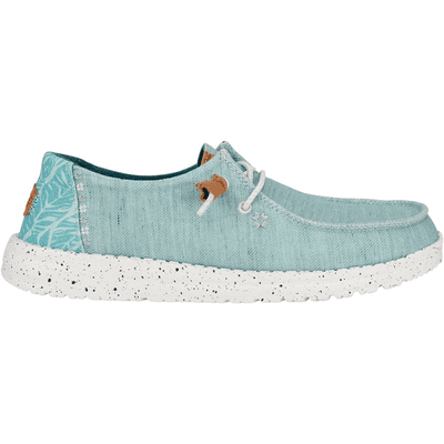 Heydude Wendy Heathered Slub Women's Shoe - Blue