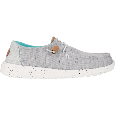Heydude Wendy Heathered Slub Women's Shoe - Grey