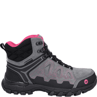 Hi-Tec V-Lite Explorer Women's Waterproof Walking Boots - Grey/Fushia