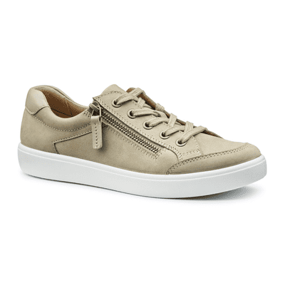 Hotter Chase II Women's Wide Fitting Lace-Up Trainer - Moss EXF