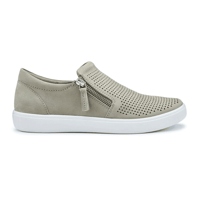 Hotter Daisy Women's Wide Fit Trainer with Zip - Moss NB