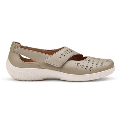 Hotter Daphne Women's Wide Fit Summer Shoe - Moss-LE EXF