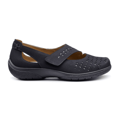 Hotter Daphne Women's Wide Fit Summer Shoe - Navy EXF