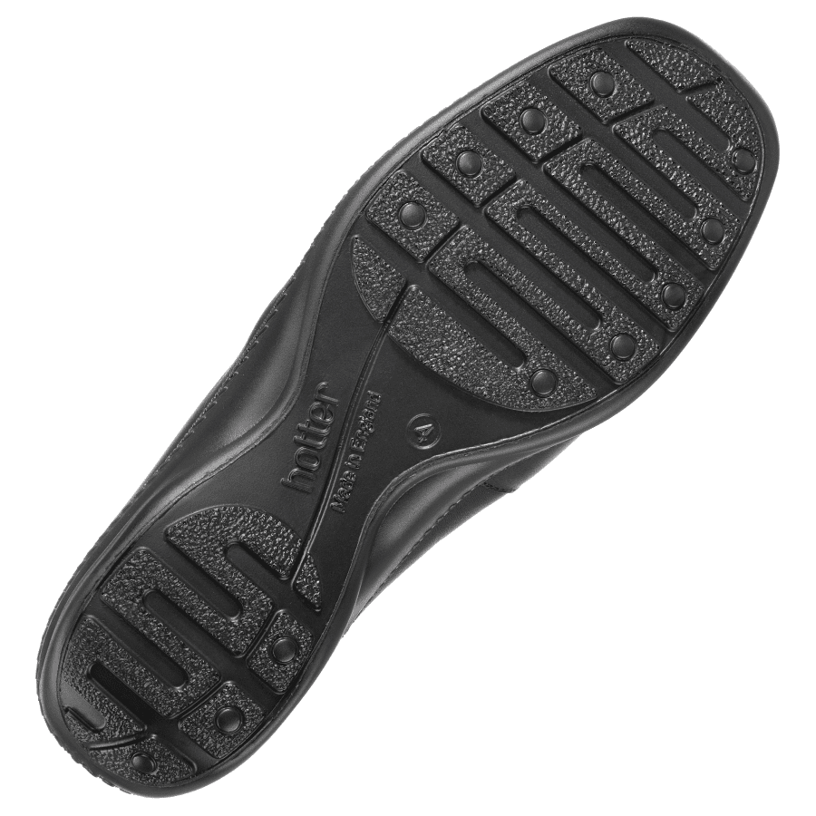 Hotter Faith II Women s Wedge Loafer Shoe Navy EXF