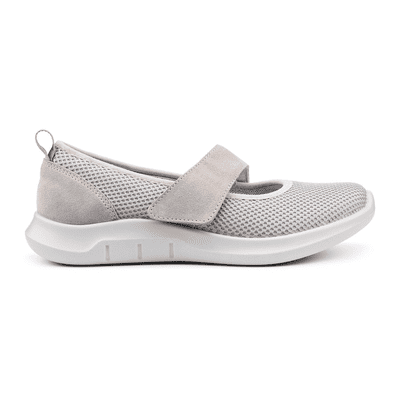 Hotter Flow Women's Trainer Shoe - Grey-TS EXF
