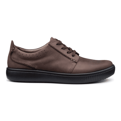 Hotter Jasper Men's Trainer - Chocolate STD