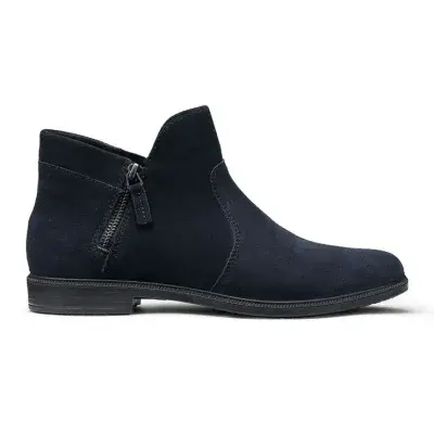 Hotter Ludlow Women's Ankle Boot - Navy EXF