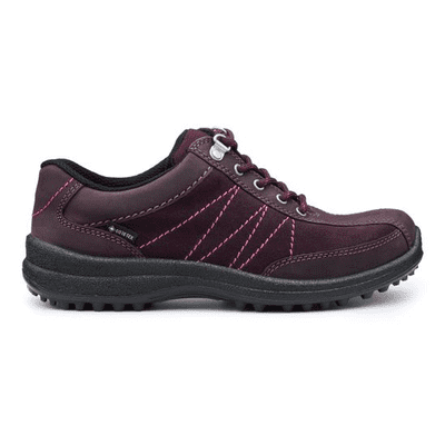 Hotter Mist GTX Women's Waterproof Walking Shoe - Wine