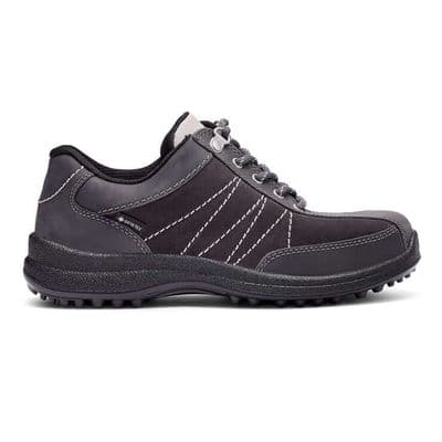 Hotter Mist GTX Womens Waterproof Walking Shoe - Dark Grey STD