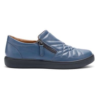 Hotter Poppy Women's Wide Fitting Shoe - Aquatic Blue EXF