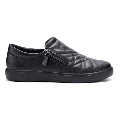 Hotter Poppy Women's Wide Fitting Shoe - Black EXF
