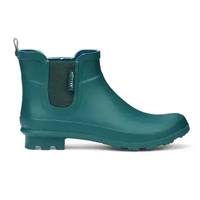 Hotter Puddle Women's Ankle Wellington Boot - Teal EXF