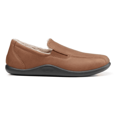Hotter Relax Men's Cushioned Slippers - Tan STD