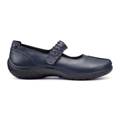 Hotter Shake II Women's Mary Jane Shoe - French Navy EXF