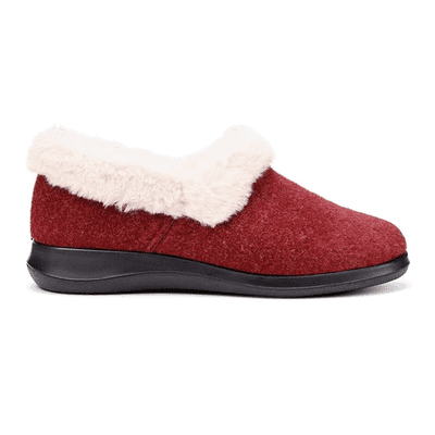 Hotter Snug Women's Slipper - Red Pear STD