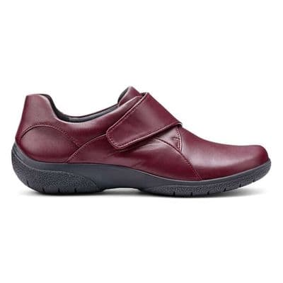 Hotter Sugar II Women's Wide Fitting Shoe -  Maroon EXF