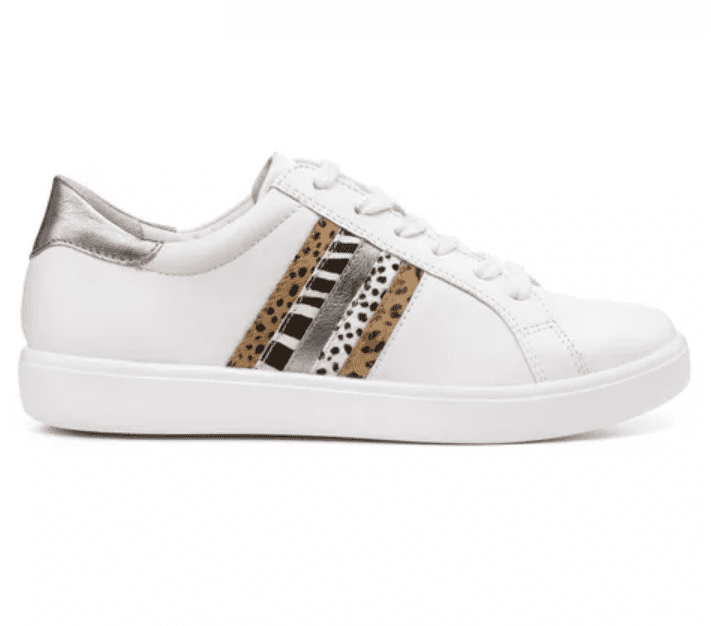 Hotter Switch II Women s Shoe White Animal Leather EXF