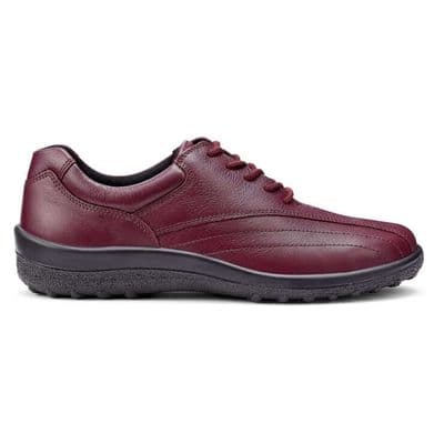 Hotter Tone II Women's Casual Shoe - Dark Cherry STD