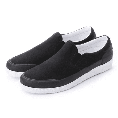 Hunter Original Canvas Slip-On Shoe - Black