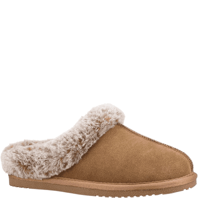 Hush Puppies Amara Women's Mule Slipper - Tan
