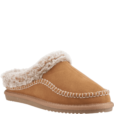 Hush Puppies Anika Women's Mule Slipper - Tan