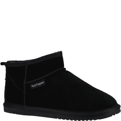 Hush Puppies Ashanti Womens Slippers - Black