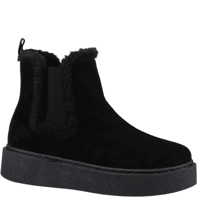 Hush Puppies Bella Women's Ankle Boots - Black