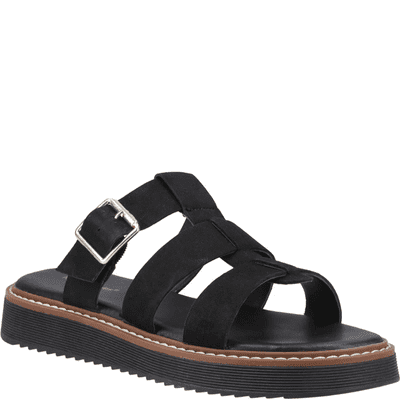 Hush Puppies Celeste Women's Slide Sandals - Black